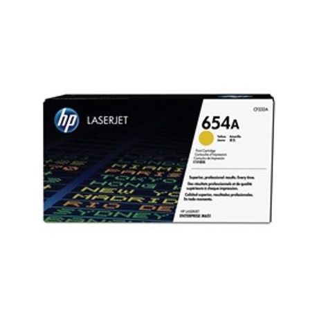 TONER LASERJET HP 654A CF332A AMARILLO