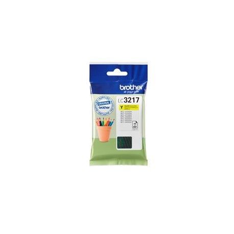CARTUCHO TINTA BROTHER LC3217Y AMARILLO 550