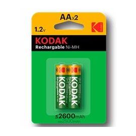 KODAK RECARGABLES NI-MH AA 2 UNIDADES