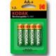 KODAK RECARGABLES NI-MH AA 2 UNIDADES