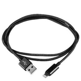 CABLE SILVER HT USB A LIGHTNING MFI LED M/M 1.5M