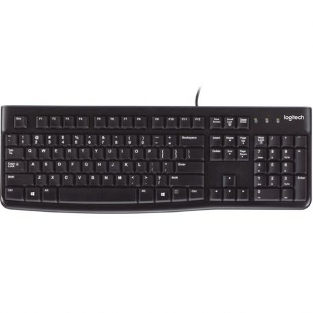 TECLADO LOGITECH K120 USB NEGRO FRANCES