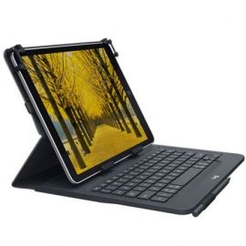 FUNDA LOGITECH FOLIO CON TECLADO TABLETS 9" y 10.1"