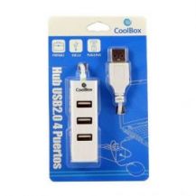 HUB USB COOLBOX 4 PUERTOS USB 2.0