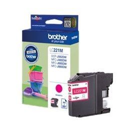 CARTUCHO TINTA BROTHER LC221M MAGENTA 260