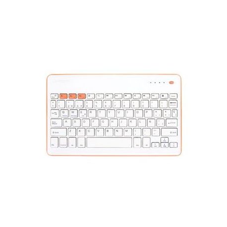 TECLADO INALAMBRICO KB SILVER HT BLANCO