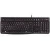 TECLADO LOGITECH K120 USB NEGRO RUSO