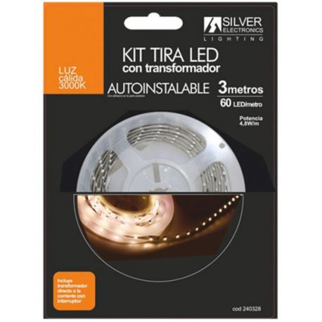 KIT TIRA LED SILVER SANZ 240328