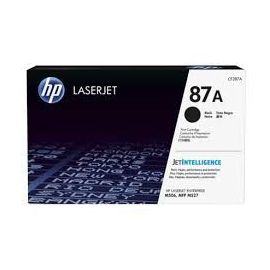 TONER LASERJET HP 87A CF287A NEGRO