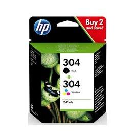 PACK 2 CARTUCHO TINTA HP 304