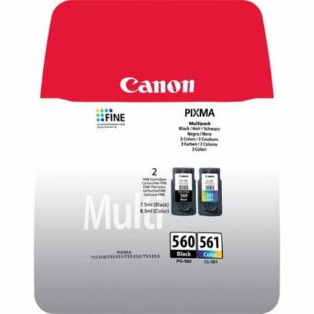 CARTUCHO MULTIPACK CANON PG560 + CL561