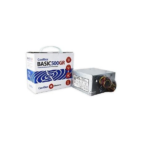 FUENTE DE ALIMENTACION COOLBOX ATX BASIC 500GR