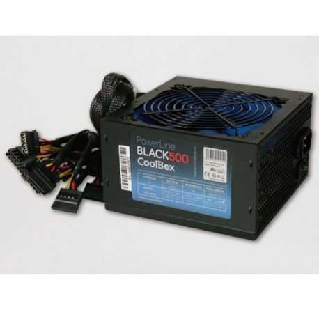 FUENTE DE ALIMENTACION COOLBOX POWERLINE BLACK 500W