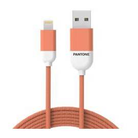 CABLE NYLON PANTONE LIGHTNING A USB