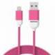 CABLE NYLON PANTONE LIGHTNING A USB