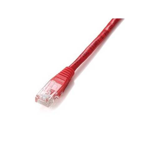 CABLE RED UTP CAT6 RJ45 EQUIP 1M ROJO