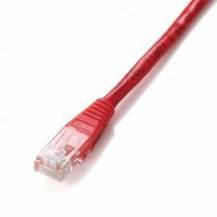 CABLE RED UTP CAT6 RJ45 EQUIP 1M ROJO