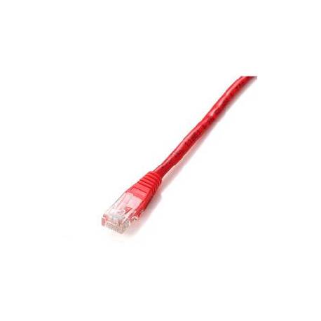 CABLE RED UTP CAT6 RJ45 EQUIP 2M ROJO