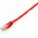 CABLE RED UTP CAT6 RJ45 EQUIP 0.25M ROJO