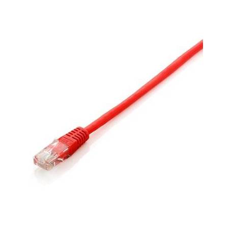 CABLE RED UTP CAT6 RJ45 EQUIP 0.25M ROJO