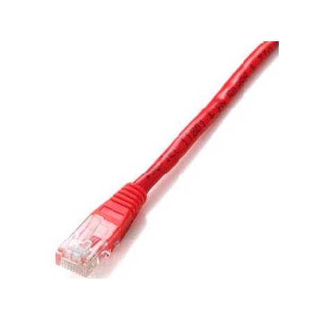 CABLE RED UTP CAT6 RJ45 EQUIP 0.50M ROJO