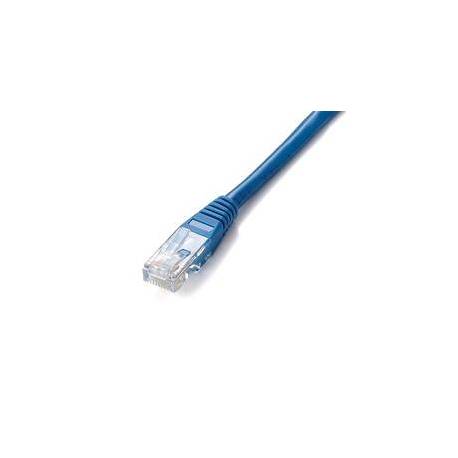 CABLE RED UTP CAT6 RJ45 EQUIP 1M AZUL