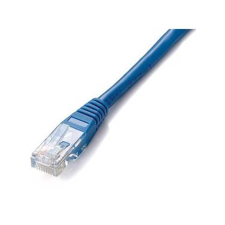 CABLE RED UTP CAT6 RJ45 EQUIP 10M AZUL