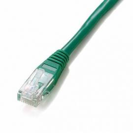 CABLE RED UTP CAT6 RJ45 EQUIP 1M VERDE