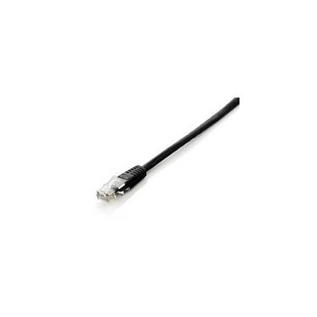 CABLE RED UTP CAT6 RJ45 EQUIP 0.25M NEGRO