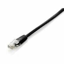 CABLE RED UTP CAT6 RJ45 EQUIP 0.25M NEGRO