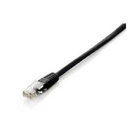 CABLE RED UTP CAT6 RJ45 EQUIP 0.50M NEGRO