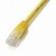 CABLE RED UTP CAT6 RJ45 EQUIP 1M AMARILLO