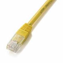 CABLE RED UTP CAT6 RJ45 EQUIP 1M AMARILLO