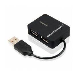 HUB USB CONCEPTRONIC 4 PUERTOS USB 2.0