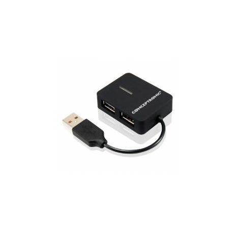 HUB USB CONCEPTRONIC 4 PUERTOS USB 2.0