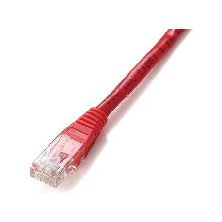 CABLE RED UTP CAT6 RJ45 EQUIP 10M ROJO