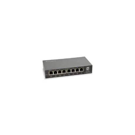 SWITCH 8 PUERTOS 10 100 1000 MB LEVEL GEP-0823