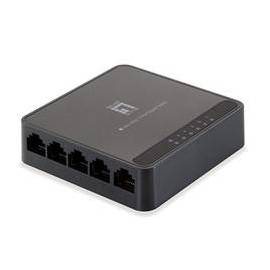 SWITCH 5 PUERTOS 10 100 1000 MB LEVEL GEU-0522