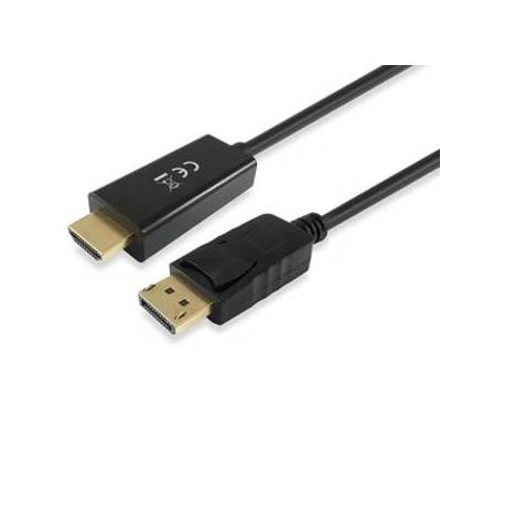 CABLE DISPLAYPORT EQUIP A HDMI MACHO 2M