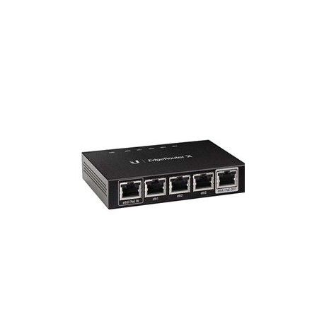 ROUTER UBIQUITI EDGEROURTER X 5 PUERTOS