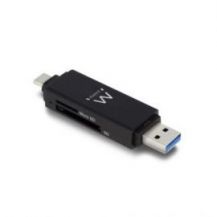 LECTOR TARJETAS COMPACTO EWENT USB 3.1