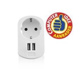 CARGADOR USB EWENT 2 PUERTOS 155W