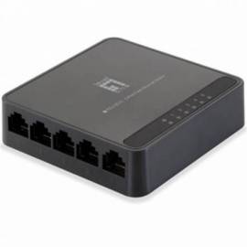 SWITCH 5 PUERTOS 10 100 MB LEVEL ONE FEU-0512