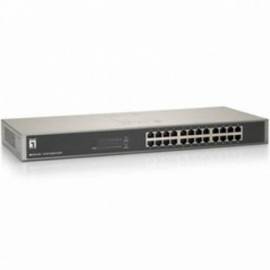 SWITCH 24 PUERTOS 10 100 1000 MB LEVEL ONE GSW-2457