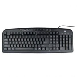 TECLADO USB MULTIMEDIA EWENT EW3125