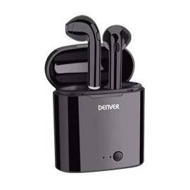 AURICULARES BLUETOOTH DENVER INALAMBRICOS ESTUCHE CARGA