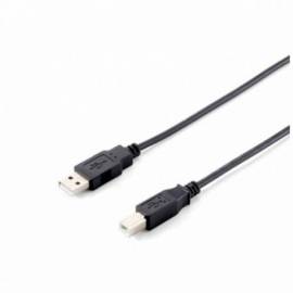 CABLE IMPRESORA EQUIP USB-A - USB-B 3M