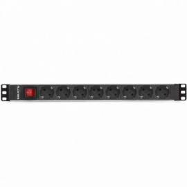 REGLETA ALIMENTACION SALICRU RACK 19" 8 TOMAS SPS PDU