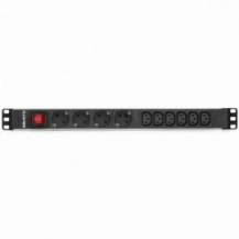 REGLETA ALIMENTACION SALICRU RACK 19" 4+6 TOMAS SPS PDU