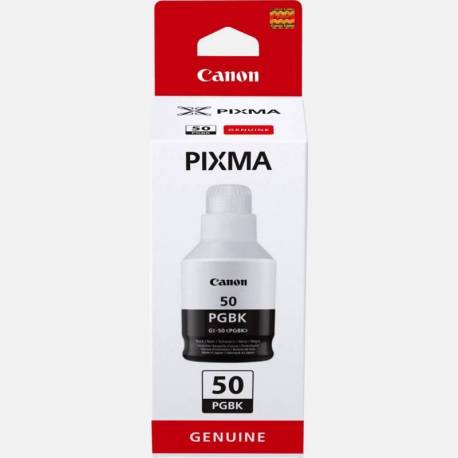 BOTELLA TINTA CANON GI - 50PGBK NEGRO 135ML